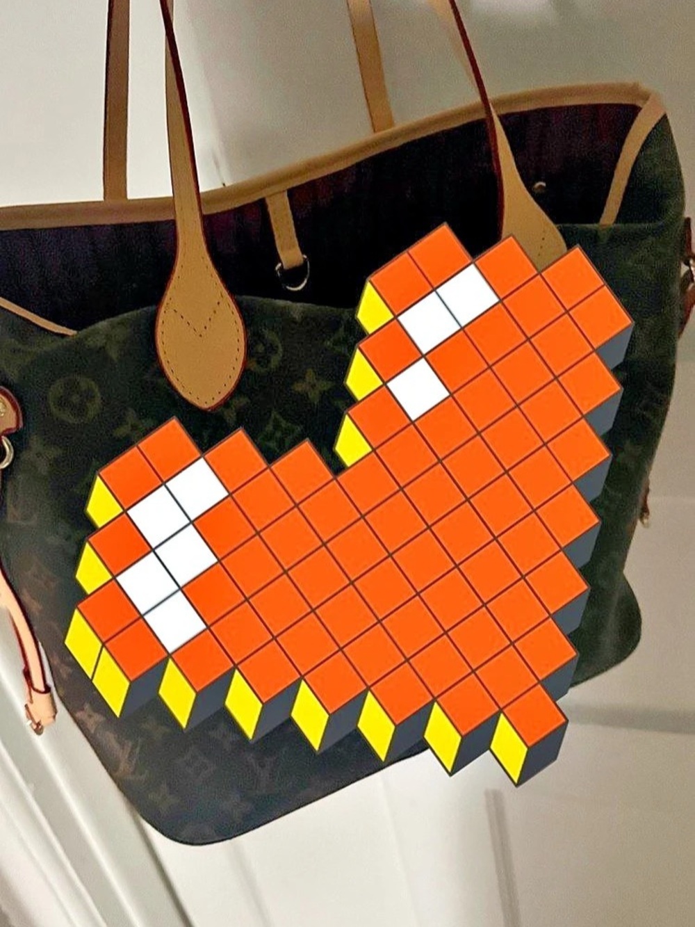 Tote in Black & Brown